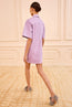The Painters Denim Mini Dress Wisteria