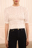 Rae Cotton Top Blanc