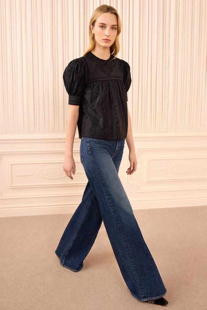 Una Cotton Top Noir