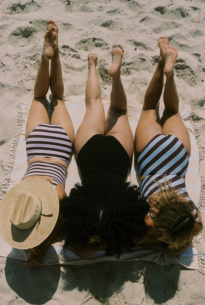 Banjo Swim Pant Dusty Blue Plum