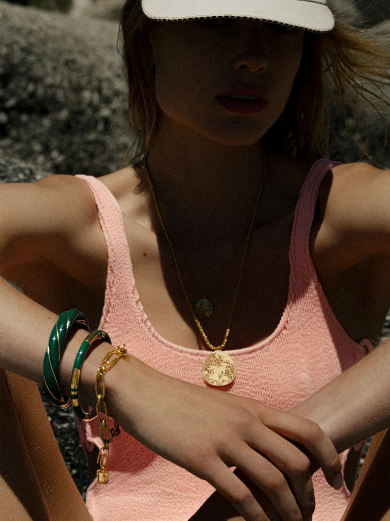 Diana Bangle Emerald