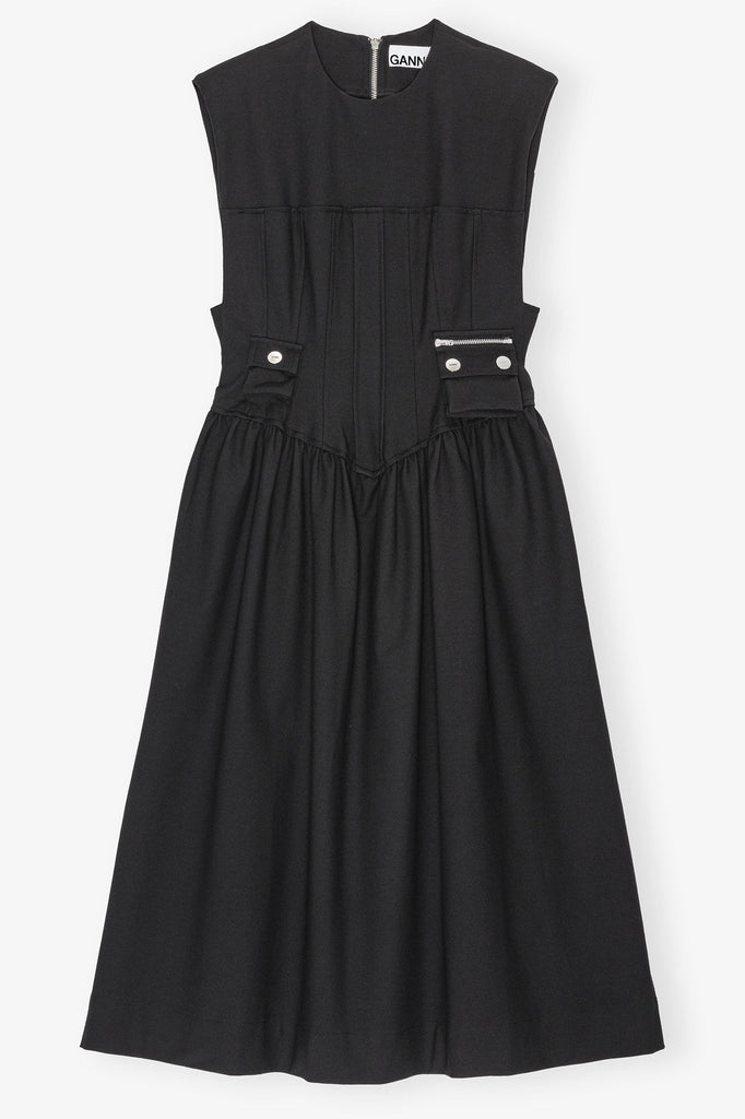 Corset Midi Dress