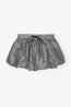 Taffeta Check Bubble Mini Skirt