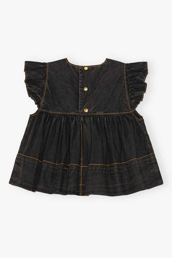 Cotton Frill Sleeve Top