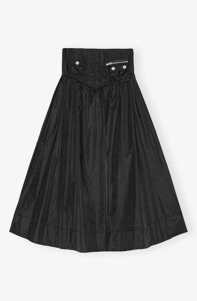 Duchesse Long Pocket Skirt