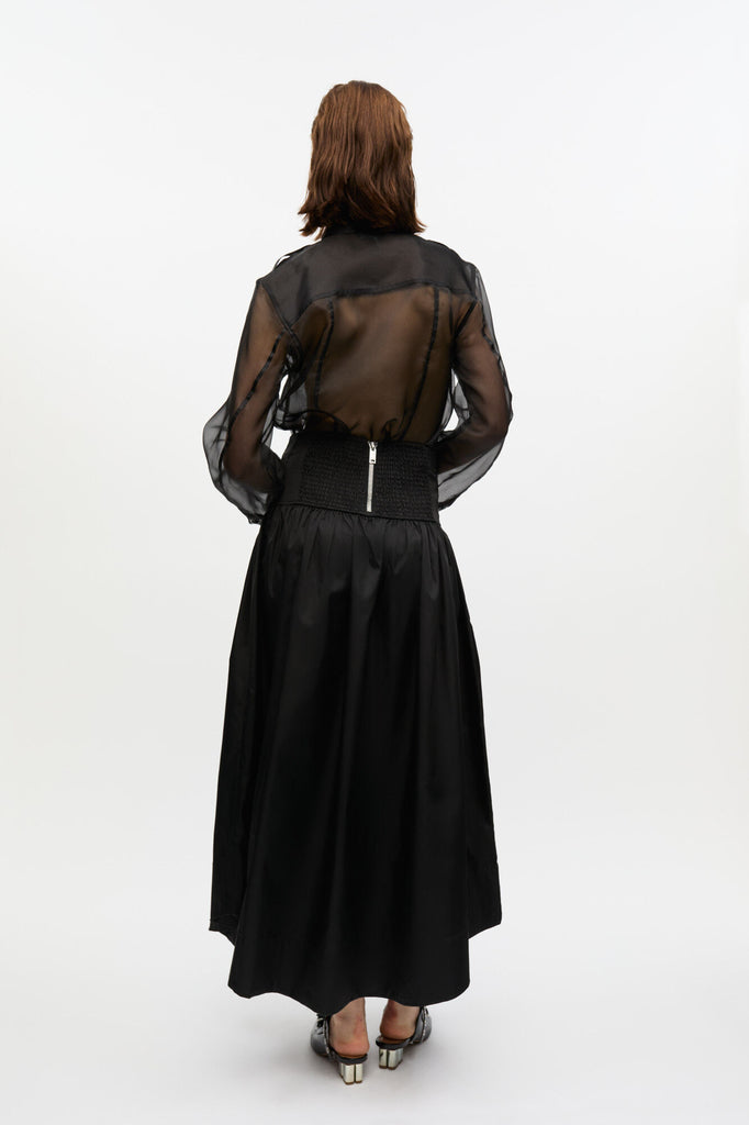 Duchesse Long Pocket Skirt