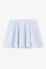Stripe Cotton Circle Skirt