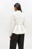 Cotton Peplum Shirt