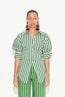 Loch Poplin Button Up Gummy Green