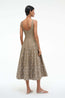 Wells Dress Taupe Embroidery