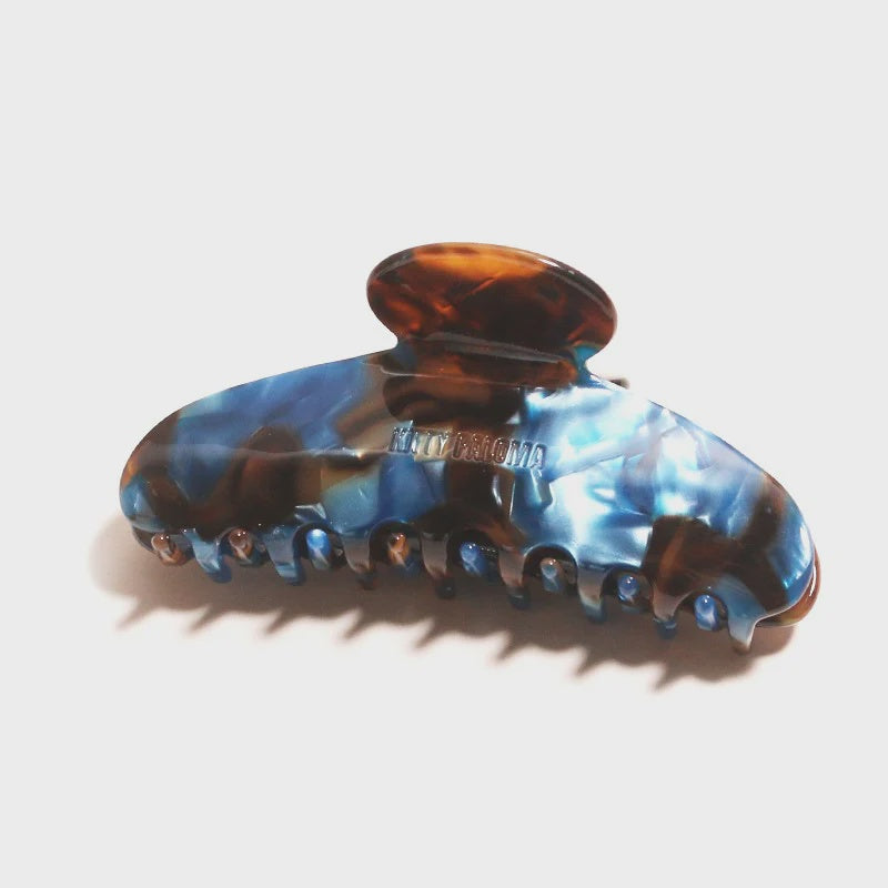 Grande Claw Clip Blue Tortoiseshell