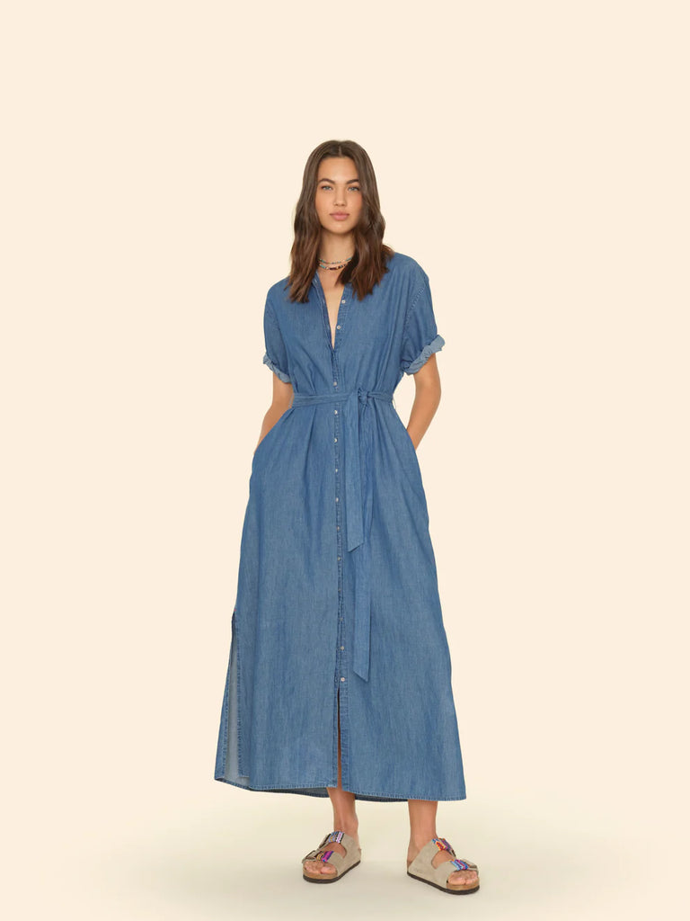 Linnet Dress Blue Rinse