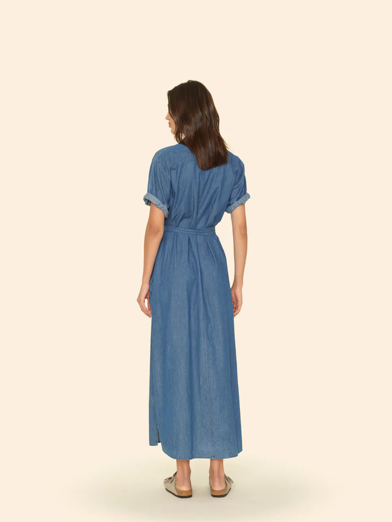 Linnet Dress Blue Rinse