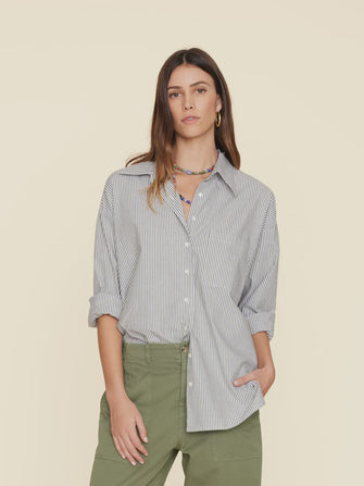 Beau Shirt Sage White