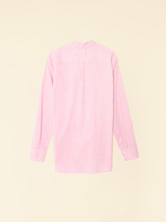 Beau Shirt Fire Pink Stripe