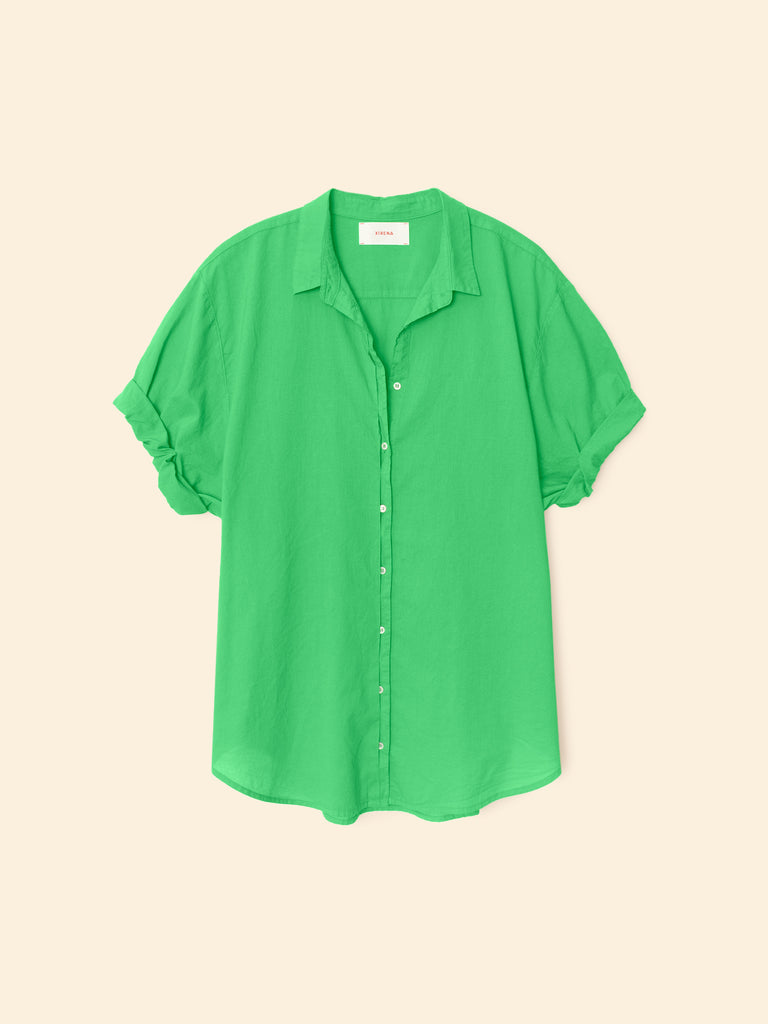 Channing Shirt Green Leaf