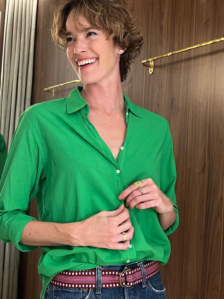 Beau Shirt Green Leaf