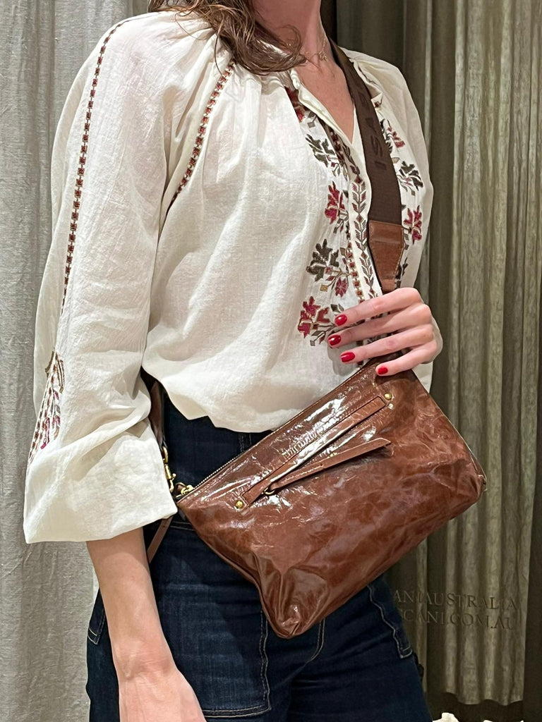 Nessah Crossbody Bag Chocolate