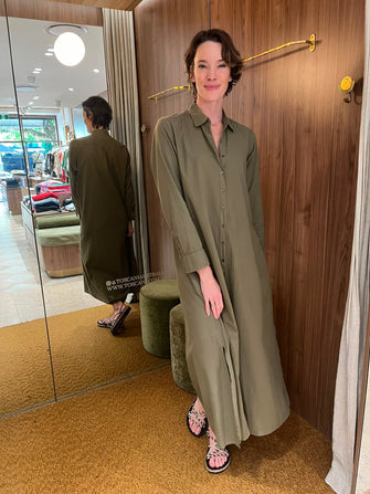Boden Dress Olive Smoke