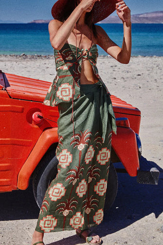 Amazon Echoes Wrap Skirt