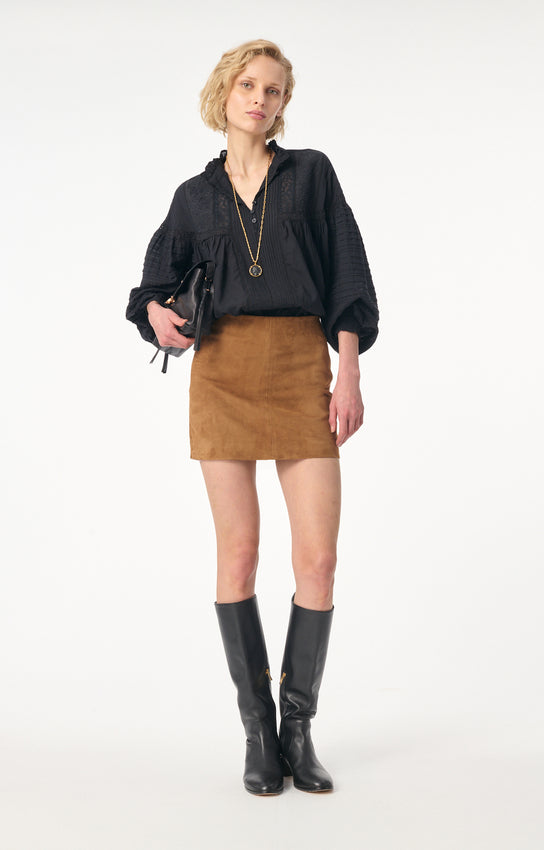 Dahlia Blouse Black