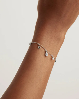 Silver Ocean Mist Bracelet