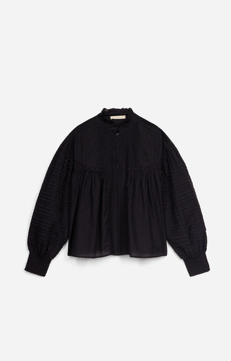 Dahlia Blouse Black