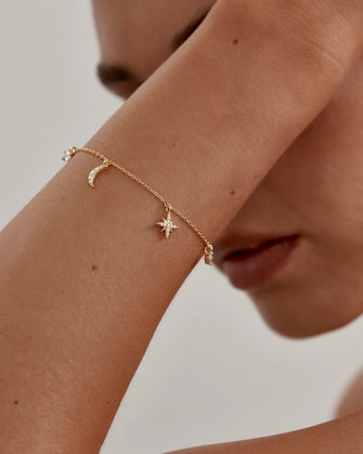 Celestial Skies Charm Bracelet