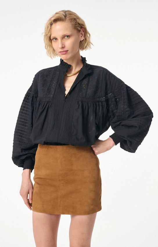 Dahlia Blouse Black