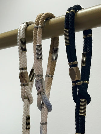 Sayka Belt Blue Silver