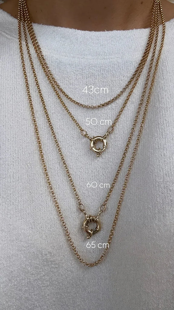 Belcher chain - 43 cm