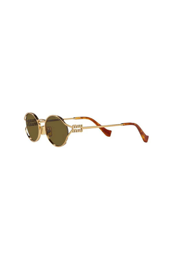 52YS Sunglasses Brass Gold