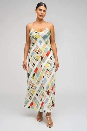 Vintage Ribbon Slip Dress