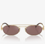54ZS Sunglasses Pale Gold Brown
