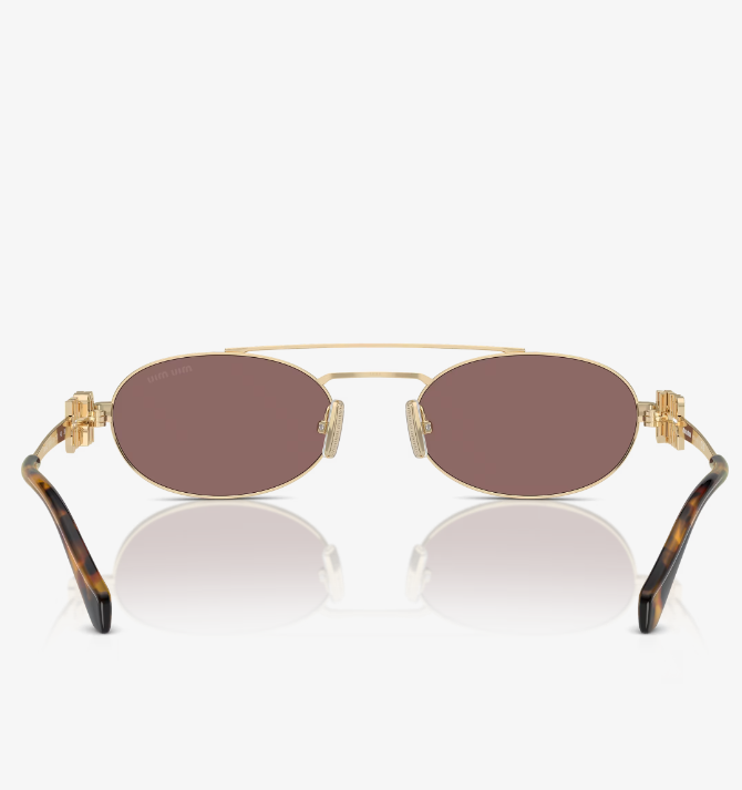 54ZS Sunglasses Pale Gold Brown