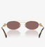 54ZS Sunglasses Pale Gold Brown