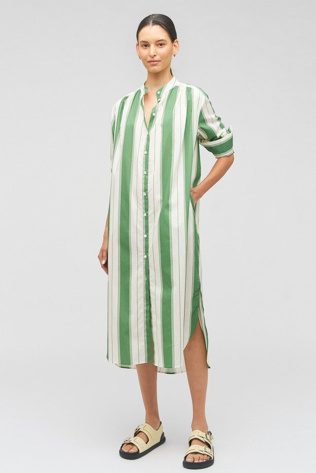 Deckchair Stripe Shirt Dress