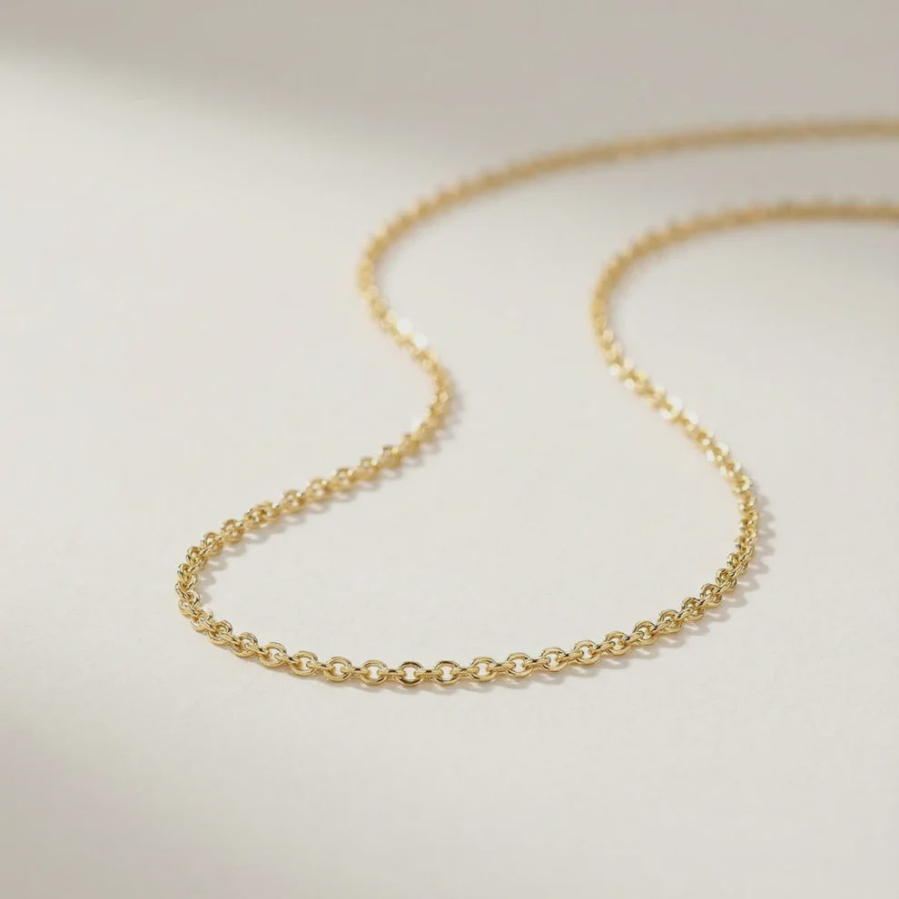 10kt Solid Gold Chain