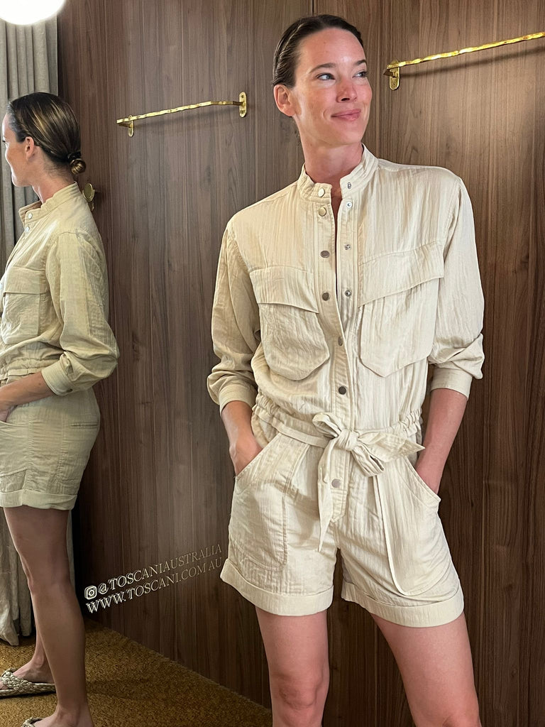 Betyna Jumpsuit Ecru