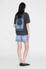 Cade Tee Palm Washed Black