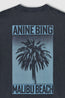 Cade Tee Palm Washed Black