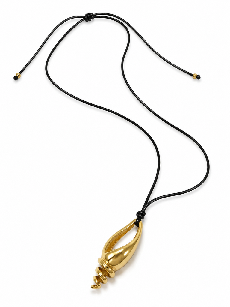 Capri Necklace Gold/Black