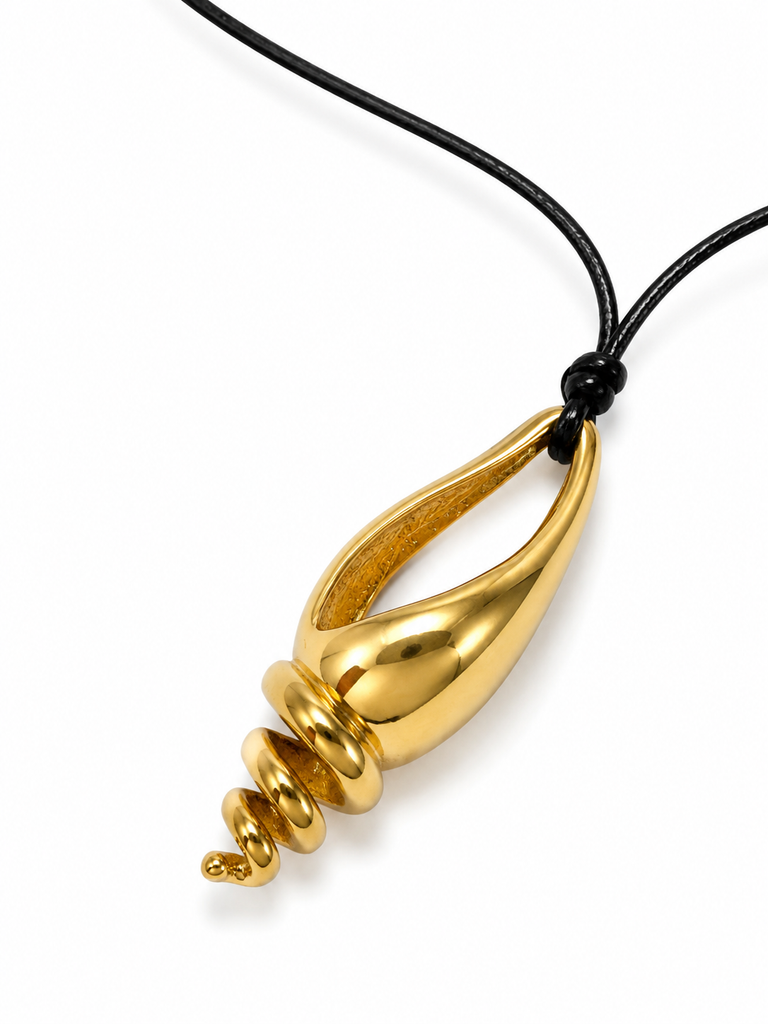 Capri Necklace Gold/Black