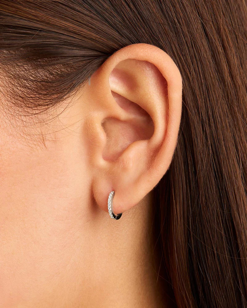 14K White Gold Celestial Sleepers