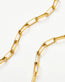 Classic Mini Short Paperclip Chain Necklace