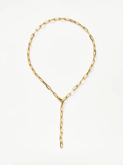 Classic Mini Short Paperclip Chain Necklace