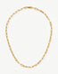 Classic Mini Short Paperclip Chain Necklace
