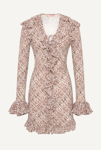 Cool About It Dress Polka Dot Shell