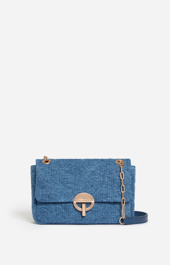 Grand Moon Handbag Indigo