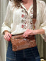 Nessah Crossbody Bag Chocolate